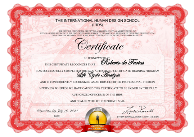 Certificado IHDS — Analista de Ciclos