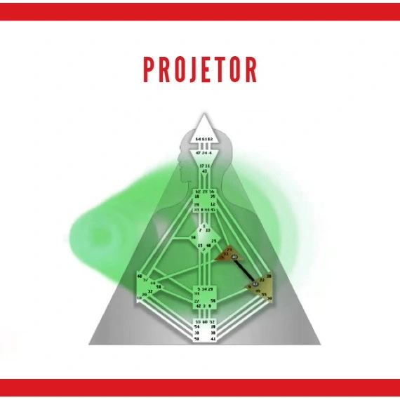 O que é o Projetor no Desenho Humano tendo o seu tema do Não-Ser a Amargura. Human Design