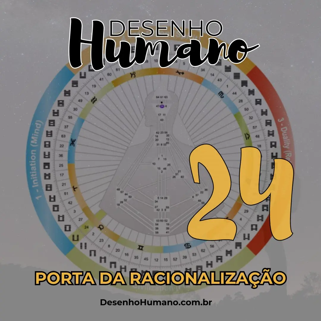 Porta 24 no Desenho Humano Brasil